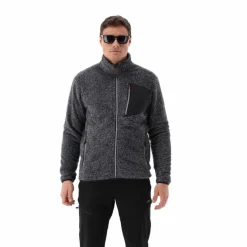 Mélange-HighLoft-Fleece für Herren mit hitzeversiegelter Tasche