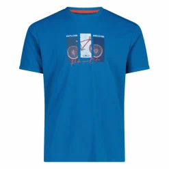 Piqué-Shirt mit Adventure-Print