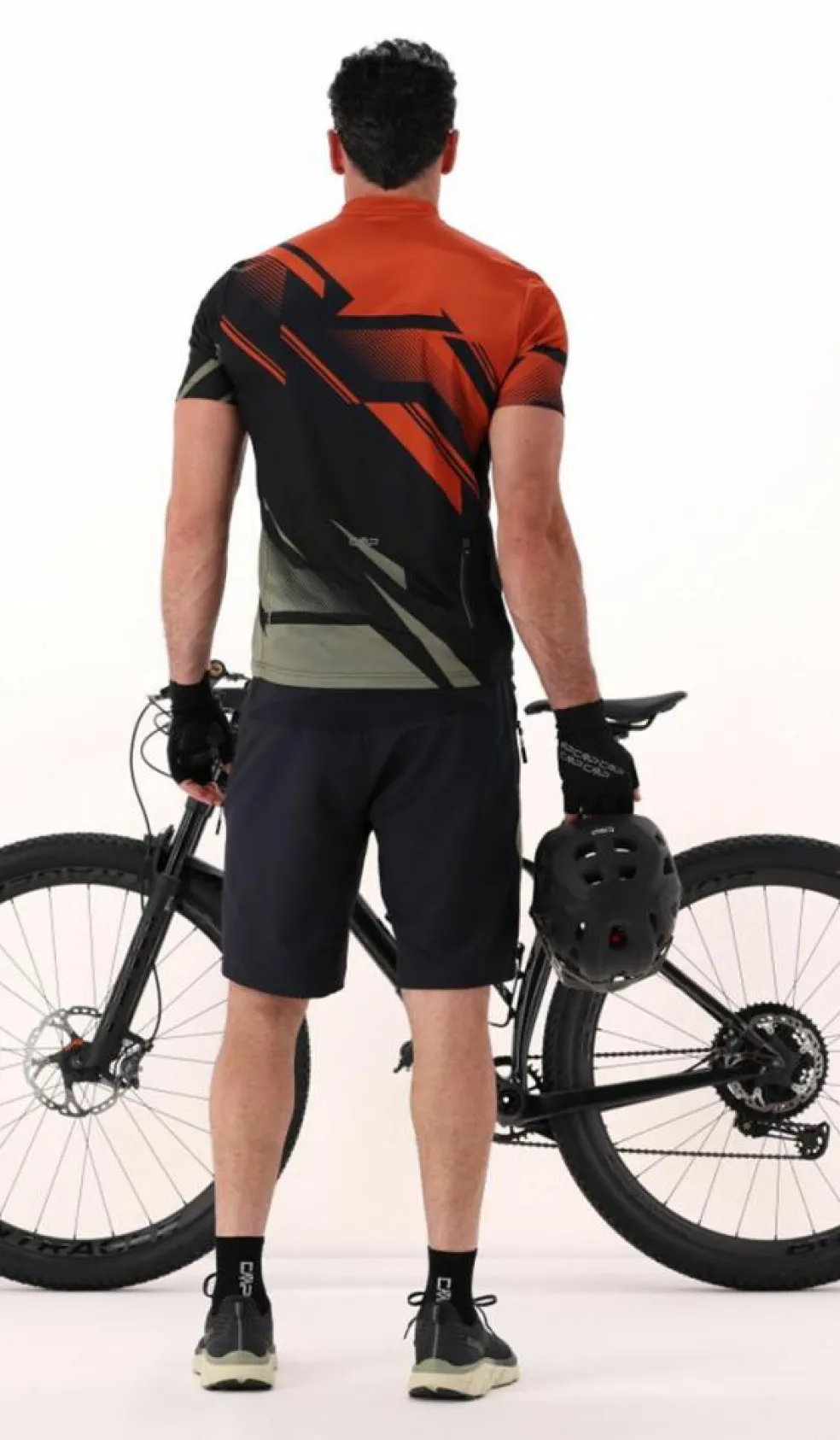 Radsport-T-Shirt für Herren mit kleiner Tasche auf der Rückseite