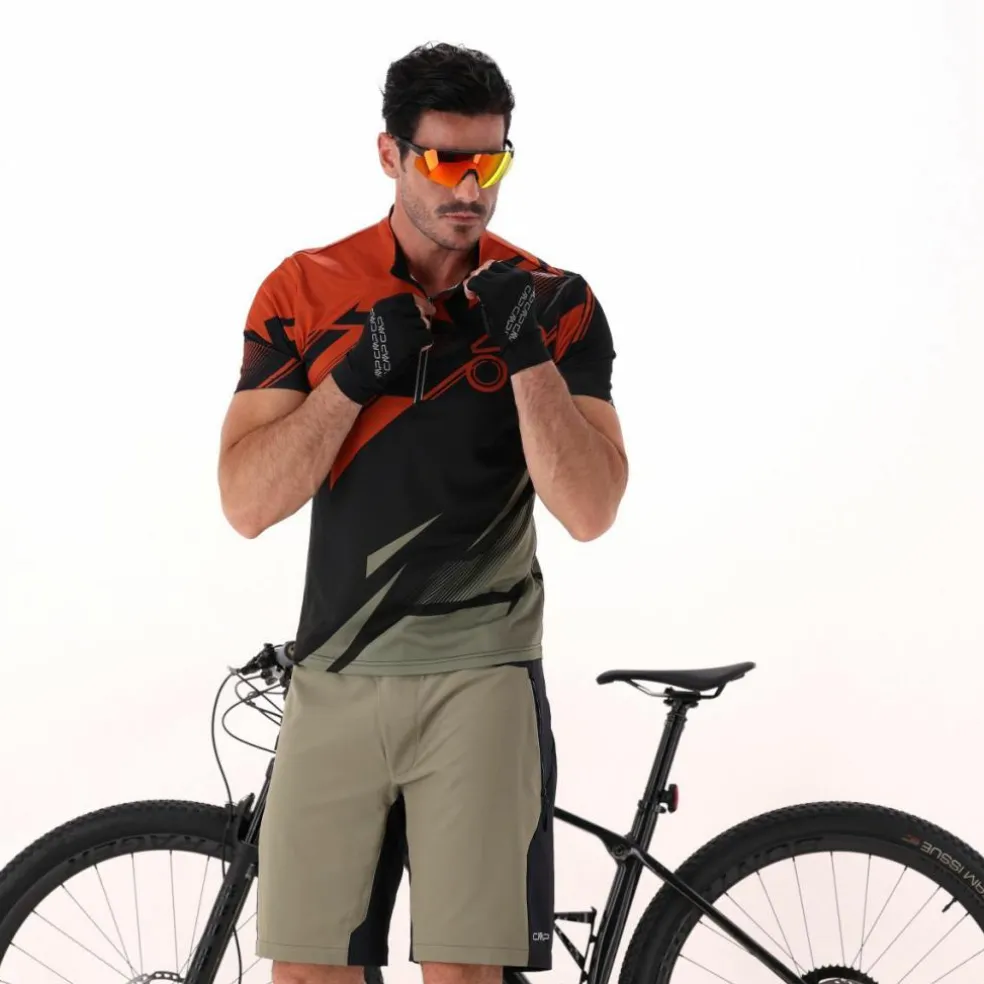 Radsport-T-Shirt für Herren mit kleiner Tasche auf der Rückseite