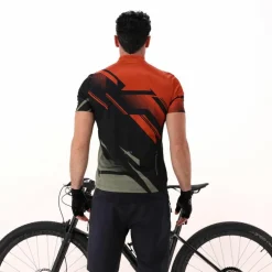 Radsport-T-Shirt für Herren mit kleiner Tasche auf der Rückseite