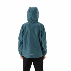 Regenjacke mit fest angebrachter Kapuze für Jungen