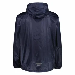 Regenjacke mit fest angebrachter Kapuze für Herren