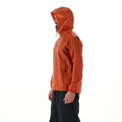 Regenjacke mit fest angebrachter Kapuze für Herren