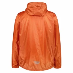 Regenjacke mit fest angebrachter Kapuze für Herren