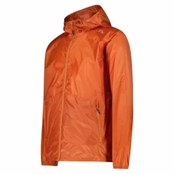 Regenjacke mit fest angebrachter Kapuze für Herren