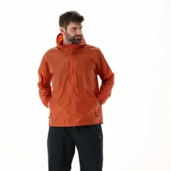 Regenjacke mit fest angebrachter Kapuze für Herren