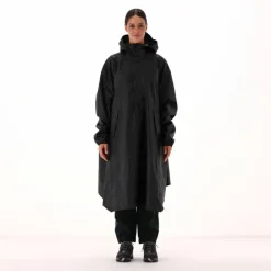 Regenponcho mit fest angebrachter Kapuze Unisex