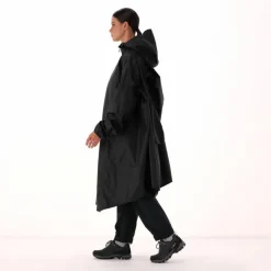 Regenponcho mit fest angebrachter Kapuze Unisex