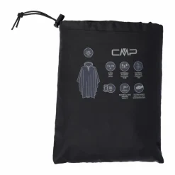 Regenponcho mit fest angebrachter Kapuze Unisex