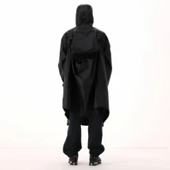 Regenponcho mit fest angebrachter Kapuze Unisex