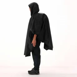 Regenponcho mit fest angebrachter Kapuze Unisex