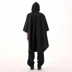 Regenponcho mit fest angebrachter Kapuze Unisex