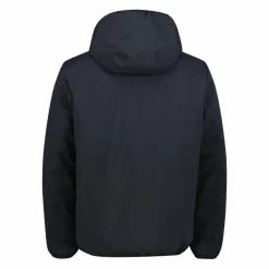 Reversible Herrenjacke mit feststehender Kapuze