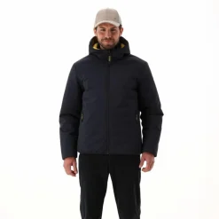 Reversible Herrenjacke mit feststehender Kapuze