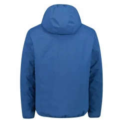 Reversible Herrenjacke mit feststehender Kapuze