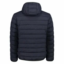 Reversible Herrenjacke mit feststehender Kapuze