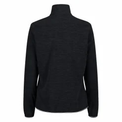 Second-Layer-Damen-Rollkragenpullover in Mélange-Optik