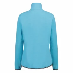 Second-Layer-Damen-Rollkragenpullover in Mélange-Optik