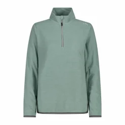 Second-Layer-Damen-Rollkragenpullover in Mélange-Optik