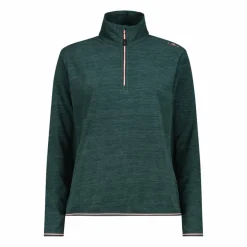 Second-Layer-Damen-Rollkragenpullover in Mélange-Optik