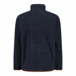 Second-Layer-Jungen-Rollkragenpullover in Mélange-Optik