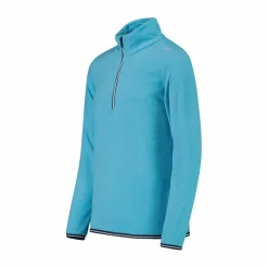 Second-Layer-Mädchen-Rollkragenpullover in Mélange-Optik