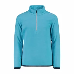 Second-Layer-Mädchen-Rollkragenpullover in Mélange-Optik