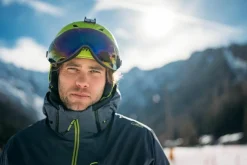 Skihelm mit Visier WA-2