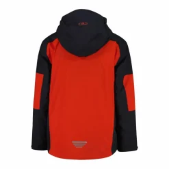 Skijacke aus Twill für Jungen mit Kapuze