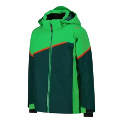 Skijacke für Jungen aus Twill