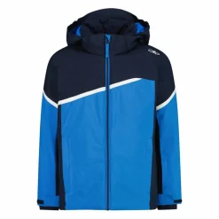 Skijacke für Jungen aus Twill