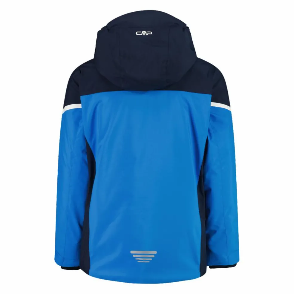 Skijacke für Jungen aus Twill