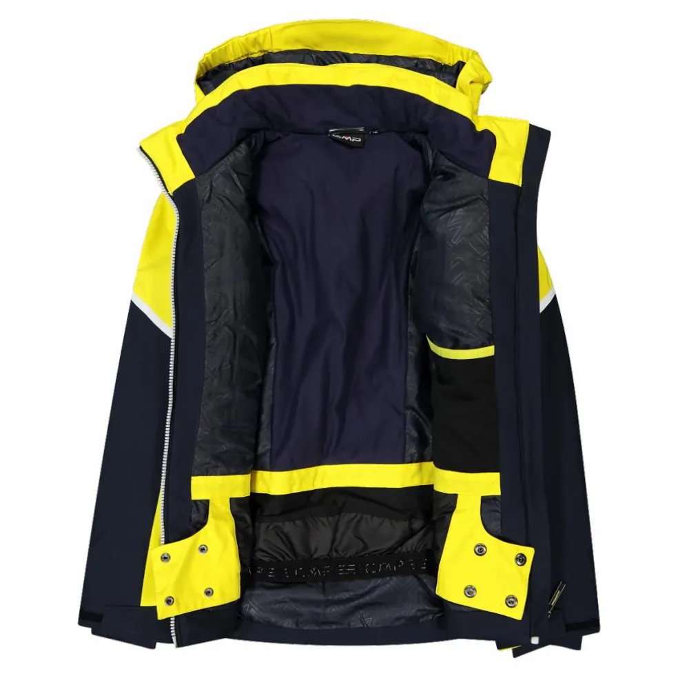 Skijacke für Jungen aus Twill