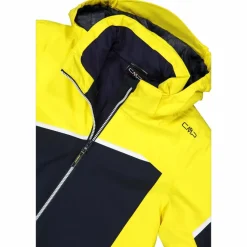 Skijacke für Jungen aus Twill