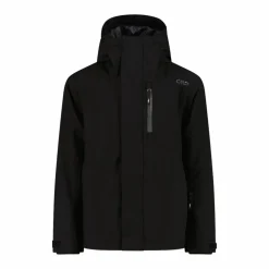 Skijacke für Jungen mit Kapuze