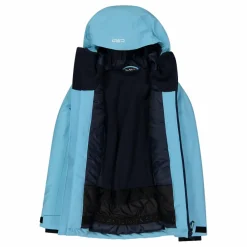 Skijacke für Mädchen mit Kapuze