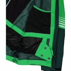 Skijacke mit abnehmbarer Kapuze für Jungen