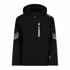 Skijacke mit abnehmbarer Kapuze für Jungen