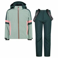 Skiset für Mädchen aus Twill