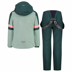 Skiset für Mädchen aus Twill