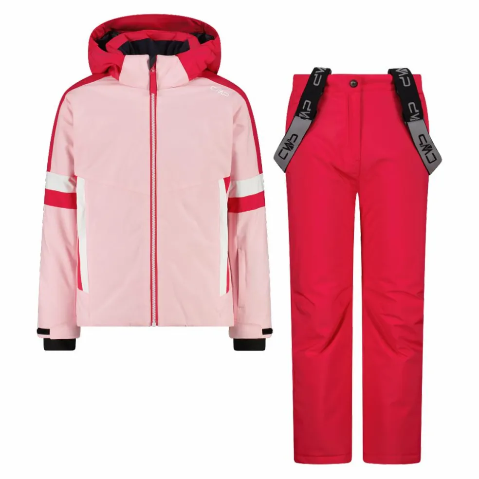 Skiset für Mädchen aus Twill