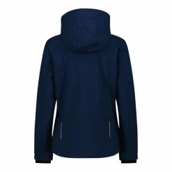 Softshell-Damenjacke mit abnehmbarer Kapuze