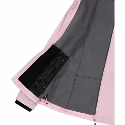 Softshell-Damenjacke mit abnehmbarer Kapuze