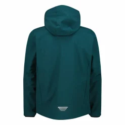 Softshell-Herrenjacke mit abnehmbarer Kapuze