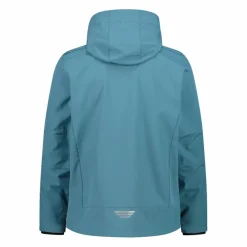 Softshell-Herrenjacke mit abnehmbarer Kapuze