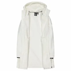 Softshell-Parka für Damen mit Kunstfell