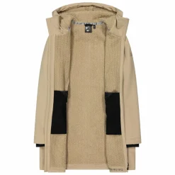 Softshell-Parka für Damen mit Kunstfell