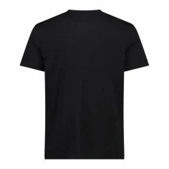 Stretch-Baumwoll-T-Shirt mit Logo