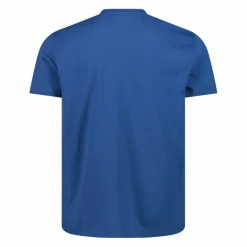 Stretch-Baumwoll-T-Shirt mit Logo